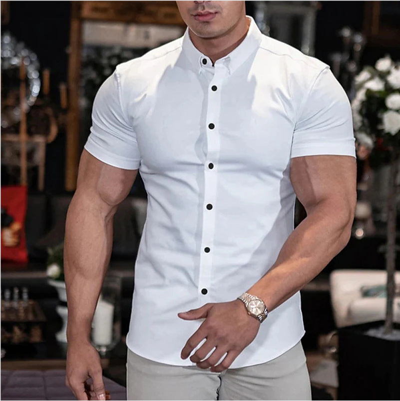 Zephyr | Men's Tight Shirt | Short Sleeve