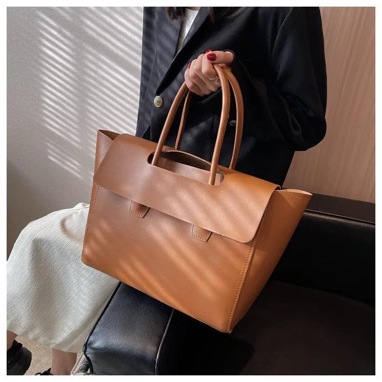Women's Tote Bag Chic Urban Style | Sleek & Structured